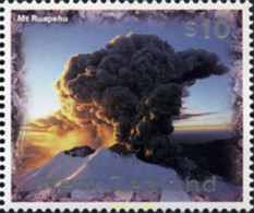 349429 MNH NUEVA ZELANDA 1997 MONTE RUAPEHU - Volcans