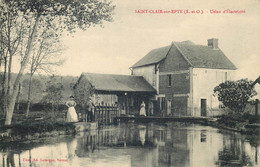 VAL D'OISE  SAINT CLAIR SUR EPTE  Usine D'électricité - Saint-Clair-sur-Epte