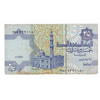 Billet, Égypte, 25 Piastres, 2006, 2006-05-10, KM:57f, TTB - Egitto