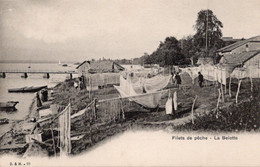 Filets De Pêche La Belotte    Carte Pionnière - Pêche