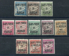 Saint Pierre Et Miquelon   Taxes  10/20 * - Timbres-taxe