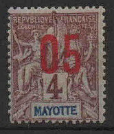 Mayotte - 1912   -  N° 22   Neufs * - MLH - Nuevos