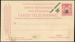 FRANCE Entiers Postaux N - 98-CPP2, Taxe Réduite 30c: 50c. Rose S. Chamois - Cote: 175 - Sin Clasificación