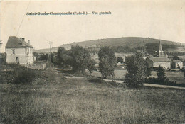 St Genès Champanelle * Vue Générale Sur Le Village - Autres & Non Classés