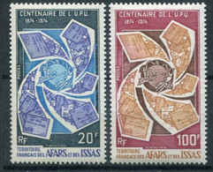 Afars Et Issas             388/389 **    Centenaire De L'U.P.U - Neufs