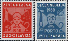 355101 MNH YUGOSLAVIA 1960 SEMANA DE LA INFANCIA - Collections, Lots & Séries