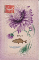 TRES BELLE FAITAISIE GAUFREE, FLEUR,POISSON A VOIR !!!!! REF VEZ77700 - 1er Avril - Poisson D'avril