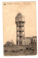 ZEEBRUGGE - Château D'eau - Beschreven Kaart - Zeebrugge