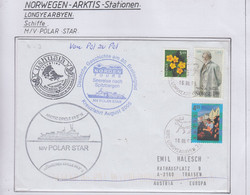 Spitsbergen Cover  Ship Visit MV Polar Star "von Pol Zu Pol"  Ca Longyearbyen & Ushuaia 2005 (LO214B) - Expediciones árticas