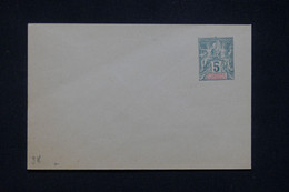 NOUVELLE CALÉDONIE - Entier Postal ( Enveloppe )  Au Type Groupe 5ct, Non Circulé - L 134244 - Postwaardestukken