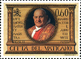 269897 MNH VATICANO 2011 CINCUENTENARIO DE LA ENCICLICA MASTER Y MAGISTRA - Used Stamps