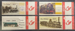 My Stamp Locomotieven 4 Stuks - Otros & Sin Clasificación