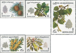 357404 MNH UNION SOVIETICA 1980 FRUTOS Y ARBOLES - Collections