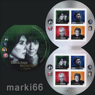 Canada - 2011 - Recording Artists Of Canada, 3rd Part - Kate & Anna McGarrigleo - Mint Stamp Booklet - Folletos/Cuadernillos Completos
