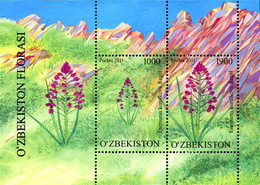 267520 MNH UZBEKISTAN 2011 FLORES - Uzbekistan