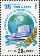 357870 MNH UNION SOVIETICA 1985 CONFERENCIA EUROPEA HELSINKI - Collections