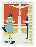 Nations Unies - ONU - 2019 - Office De GENEVE - Yvert 1047** - Egalité Des Sexes - - Unused Stamps