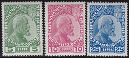 Liechtenstein    .   Y&T   .   1/3  (2 Scans)    .    **     .    Postfrisch  .   /   .    Neuf SANS Charniere - Unused Stamps