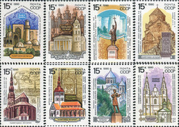 358066 MNH UNION SOVIETICA 1990 MONUMENTOS - Sammlungen