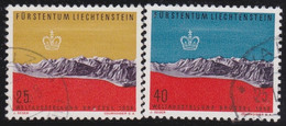 Liechtenstein   .   Y&T   .   331/332     .     O    .    Gestempelt .   /   .    Oblitërë - Gebruikt