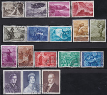 Liechtenstein   .   Y&T   .   342A/349C    .     O    .    Gestempelt .   /   .    Oblitërë - Used Stamps