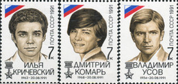 358097 MNH UNION SOVIETICA 1991 DEFENSORES DE LA DEMOCRACIA - Sammlungen