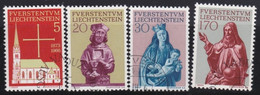 Liechtenstein   .   Y&T   .   418/421     .     O    .    Gestempelt .   /   .    Oblitërë - Oblitérés