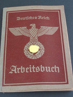 Arbeitsbuch Ausgestellt 10. September 1941 Deutsches Reich Huf- U. Wagenschmied Selbständig - 1939-45