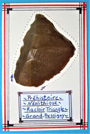 Préhistoire, Néolithique, RACLOIR Triangle En Silex Taillé. Grand Pressigny. Neolithic. - Archaeology