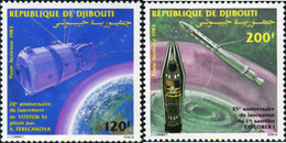 358590 MNH DJIBOUTI 1983 CONQUISTA ESPACIAL - Djibouti (1977-...)