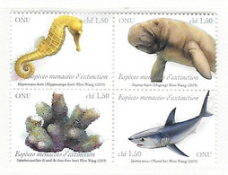 Nations Unies - ONU - 2019 - Office De GENEVE - Yvert** 1048-1051 - Faune Et Flore - - Unused Stamps
