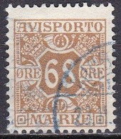 DK302 – DENMARK – 1907 – NUMBERS IN FRAME – SG # 10 USED 45 € - Used Stamps