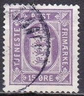 DK312 – DENMARK – 1919 – SMALL STATE TYPE – SG # 0192 USED 45 € - Dienstmarken