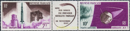 359977 MNH POLINESIA FRANCESA 1966 LANZAMIENTO DEL PRIMER SATELITE FRANCES - Gebraucht