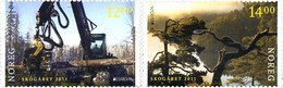 264365 MNH NORUEGA 2011 EUROPA CEPT 2011 - AÑO INTERNACIONAL DE LOS BOSQUES - Usados