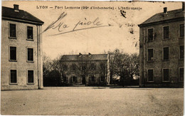 CPA LYON Fort Lamotte 99e D'Infanterie - L'Infirmerie (461228) - Lyon 7