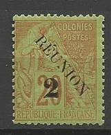 REUNION N° 3Ia Type Ll NEUF** SANS  CHARNIERE  / MNH - Unused Stamps