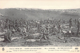 CPA Guerre 1914 15 - Dans Les Balkans - Camp De Lembed Prés De Salonique - 54e Série - E. Le Deley Edition - Maniobras