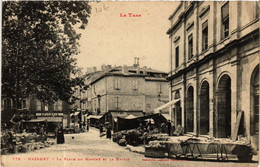 CPA MAZAMET - La Place Du Marché (477660) - Mazamet