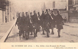 CPA Guerre 1914 18 - Guerre De 1914 - Nos Alliés - Les Ecossais En France - G. Malbière Editeur - Animée - Weltkrieg 1914-18