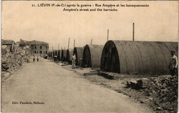 CPA 21 LIÉVIN Apres La Guerre - Rue Ampere Et Les Baraquements (405484) - Lievin