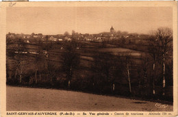 CPA St-GERVAIS-d'Auvergne Sa Vue Générale - Centre De Tourisme (408192) - Saint Gervais D'Auvergne