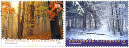 263566 MNH MACEDONIA 2011 EUROPA CEPT 2011 - AÑO INTERNACIONAL DE LOS BOSQUES - Protection De L'environnement & Climat