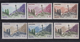 Andorre   .   Y&T   .   158/161     .    **   .    Neuf SANS Charniere    .     MNH - Nuevos