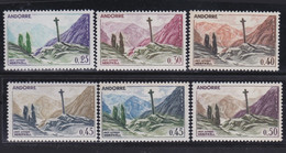 Andorre   .   Y&T   .   158/161     .    **   .    Neuf SANS Charniere    .     MNH - Neufs