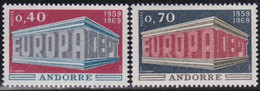 Andorre   .   Y&T   .     194/195      .    **   .    Neuf SANS Charniere    .     MNH - Neufs