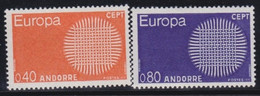 Andorre   .   Y&T   .     202/203      .    **   .    Neuf SANS Charniere    .     MNH - Ongebruikt