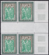 Andorre   .   Y&T   .   214/216   .    Blocs De 4  (3 Scans)   .    **   .    Neuf SANS Charniere    .     MNH - Unused Stamps