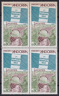 Andorre   .   Y&T   .   268    .  Bloc   De 4    .    **   .    Neuf SANS Charniere    .     MNH - Unused Stamps