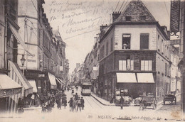 1918 Correspondance Poilu Melun - La Rue Saint-Aspais - Melun